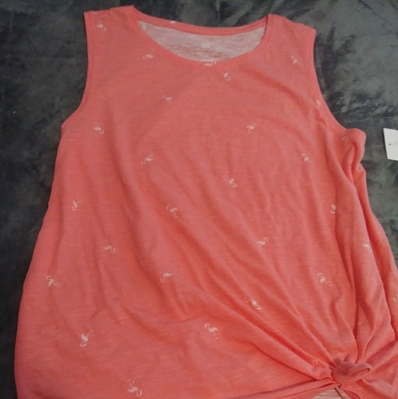 SO Tops - Orange flamingo tank XXL SO Tops - Orange flamingo tank XXL